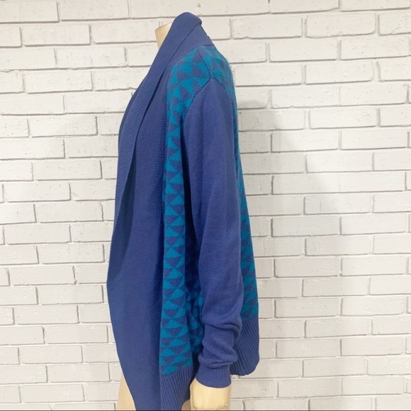 Levi’s Geometric Print Open Front Cardigan - Picture 2 of 8